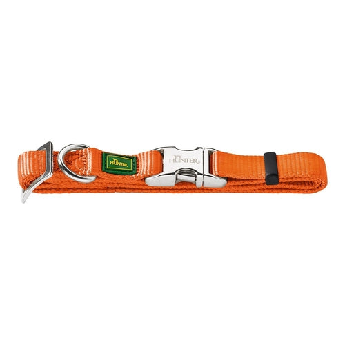 Collar para perros Hunter Alu-Strong Naranja Talla M (40-55 cm)