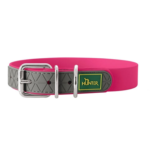 Collar de perro Hunter rosa talla M/L (42-50 cm)